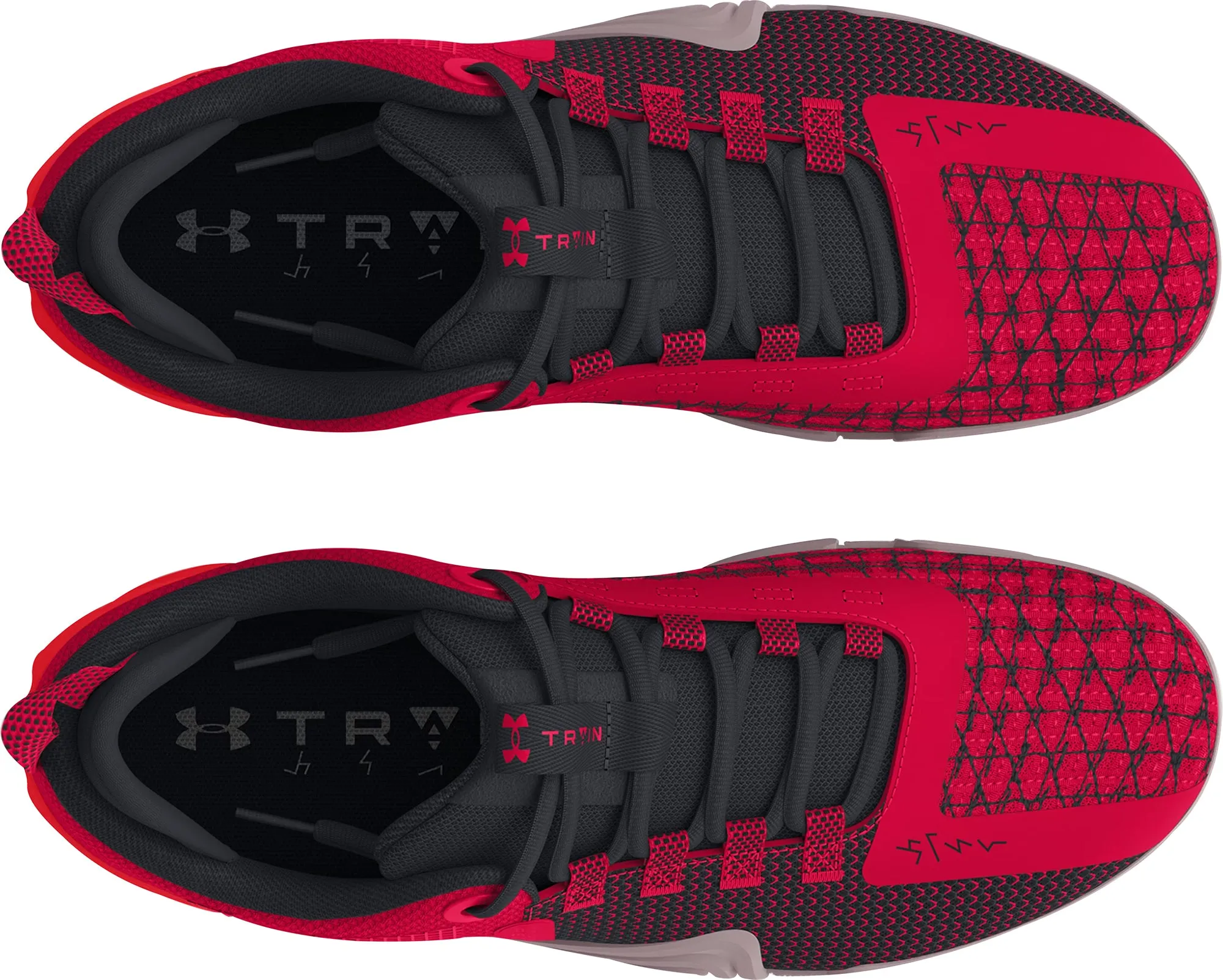 Dropset 3 Trainer Shoes Adidas Under Armour Reign 6 Mens Training Shoes - Red