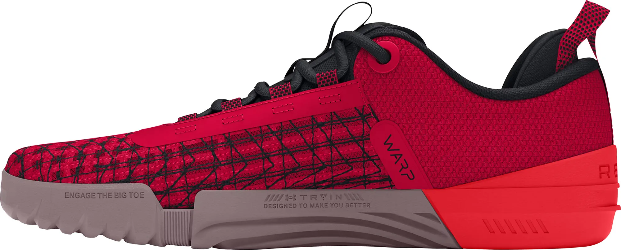 Best Training Shoes Wide Feet Under Armour Reign 6 Mens Training Shoes - Red