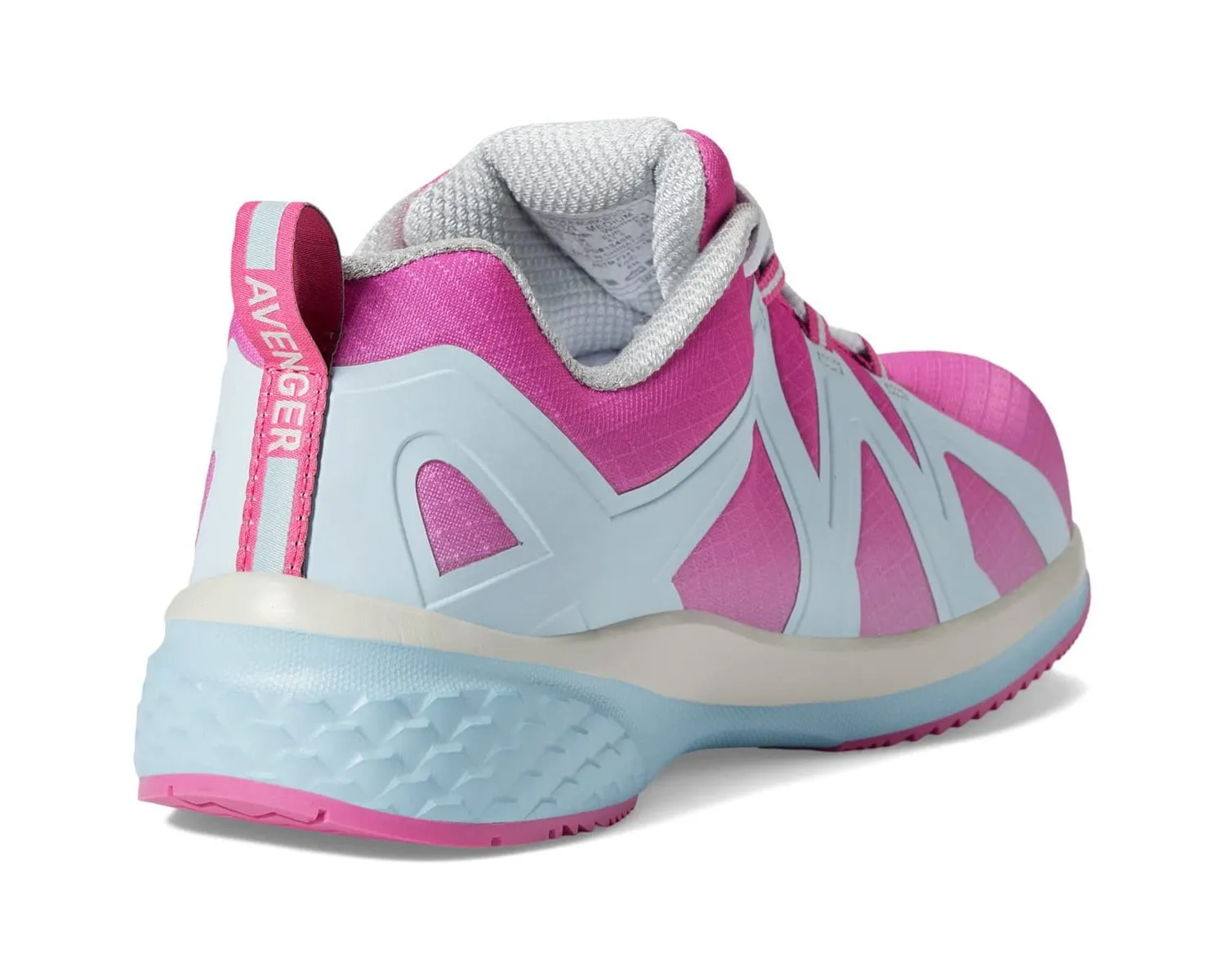 Best Walking Boots Waterproof Avenger Womens Haven CN Pink/Grey Work Boots