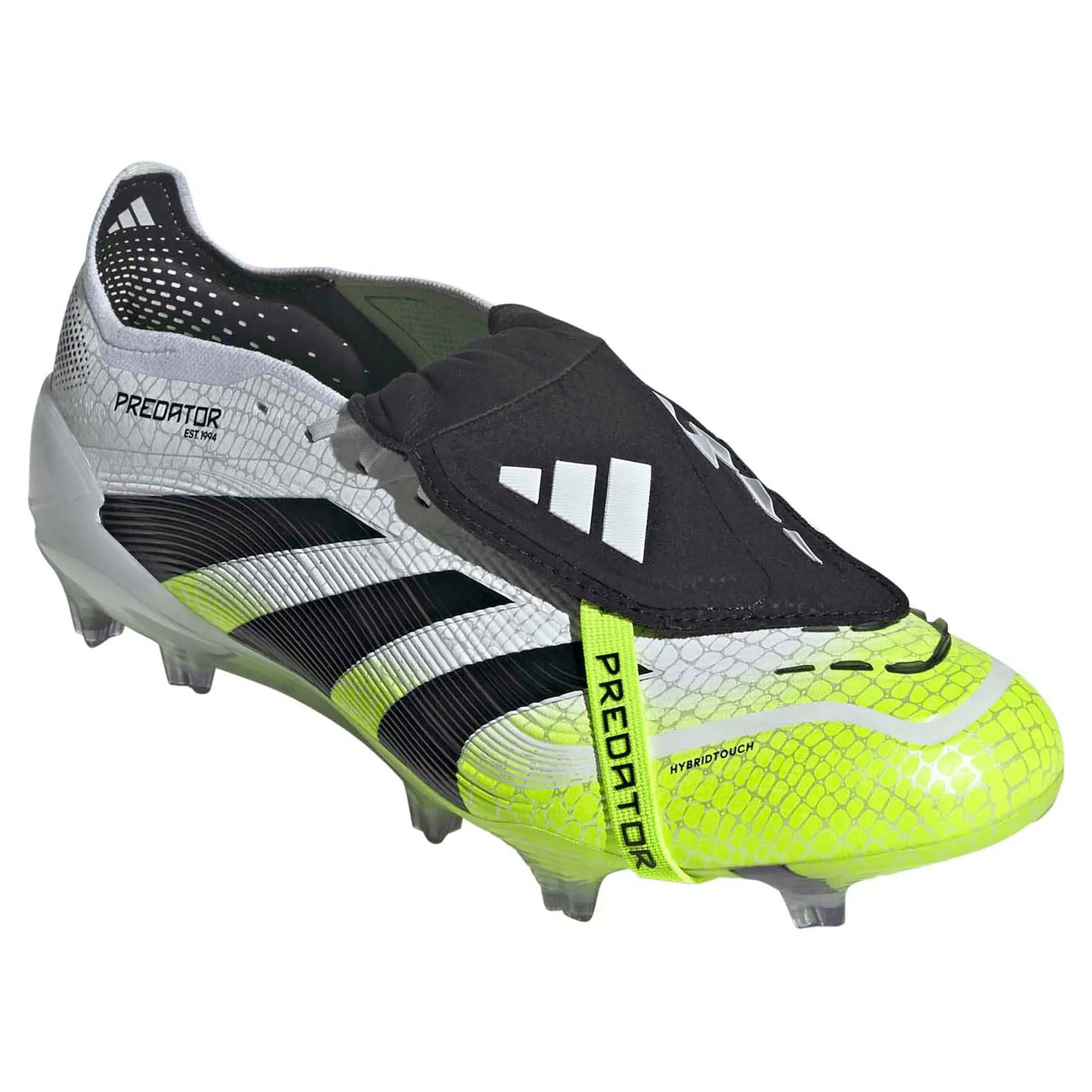 Predator Elite Fold-Over Tongue Firm Ground Unisex Football Boots Soccer Cleats Materials