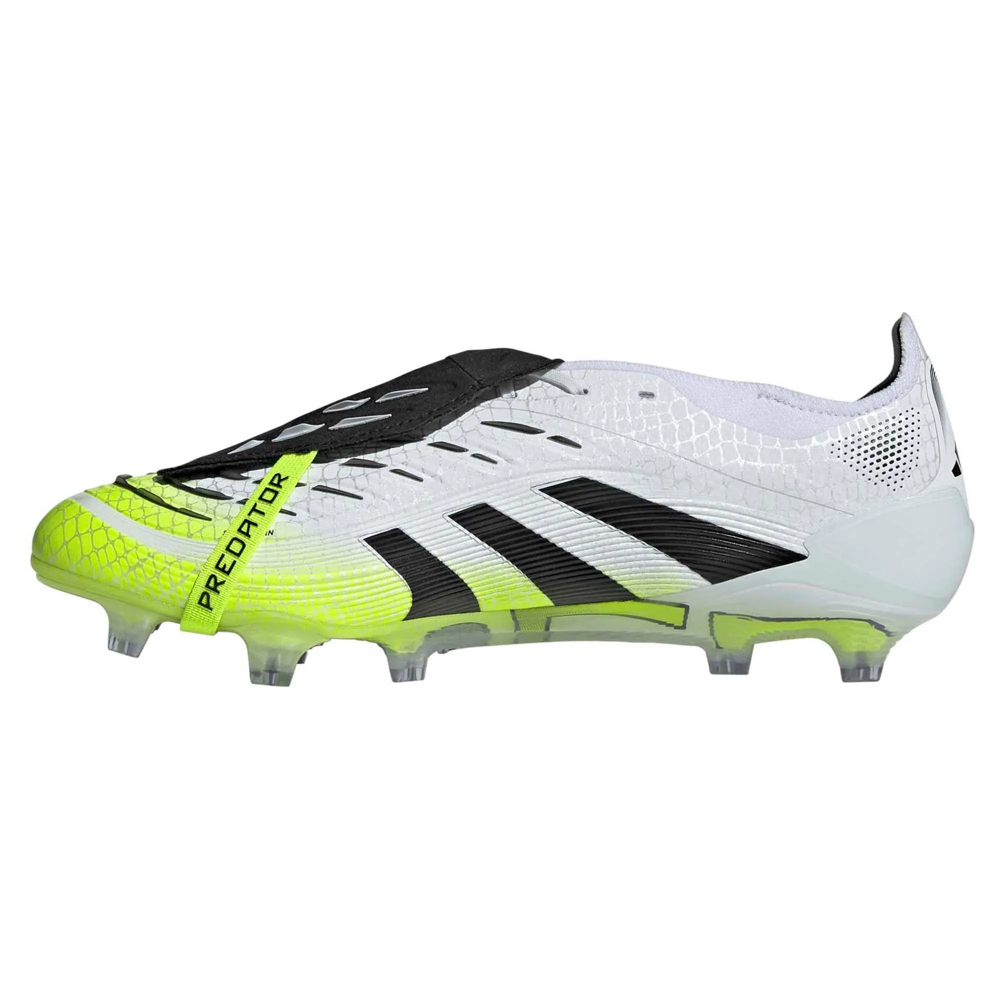 Predator Elite Fold-Over Tongue Firm Ground Unisex Football Boots Newest Soccer Cleats