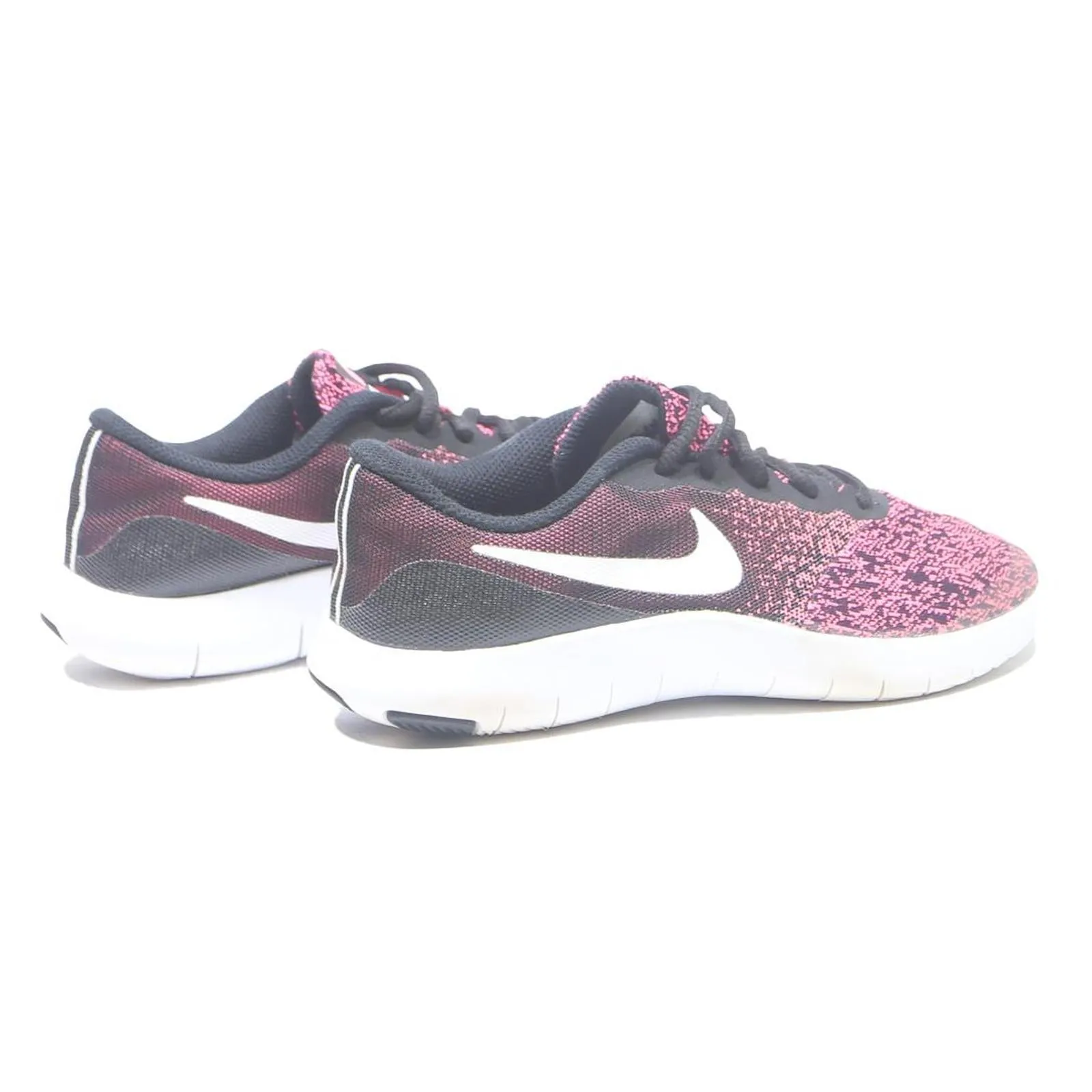 NIKE Girls Low Top Trainers Synthetic Pink & Black UK 4 Lightweight Cushioned Good Boxing Training Shoes