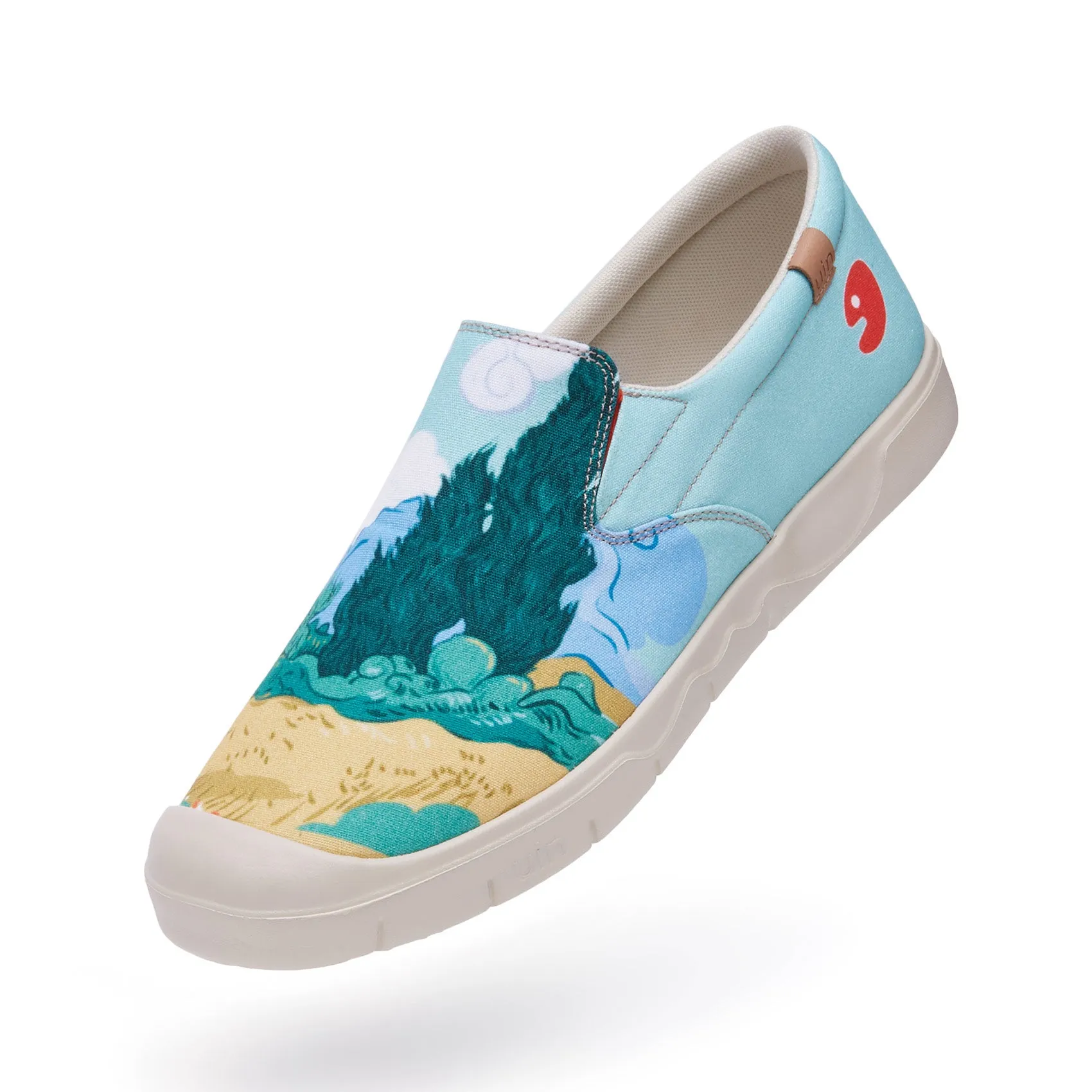 Van Gogh Wheatfield with Cypresses Cadiz Women Stylish Skate