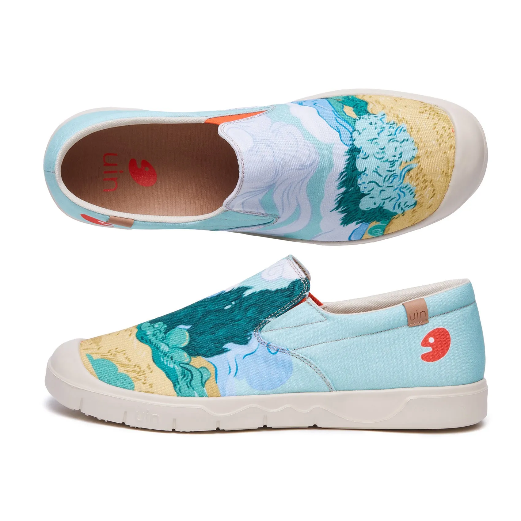 Skate 3 Shoes Van Gogh Wheatfield with Cypresses Cadiz Women