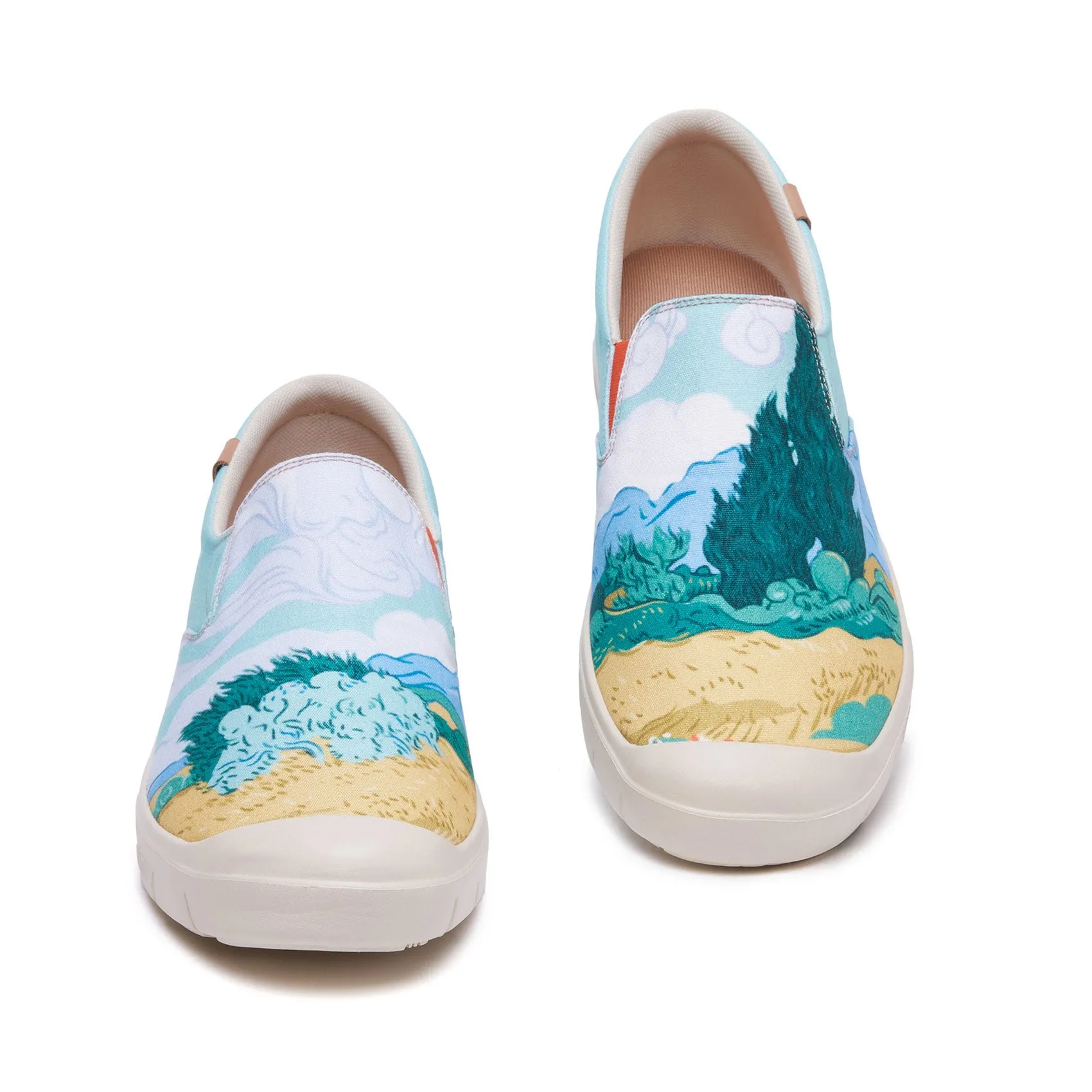 Van Gogh Wheatfield with Cypresses Cadiz Women 90s Nike Skate