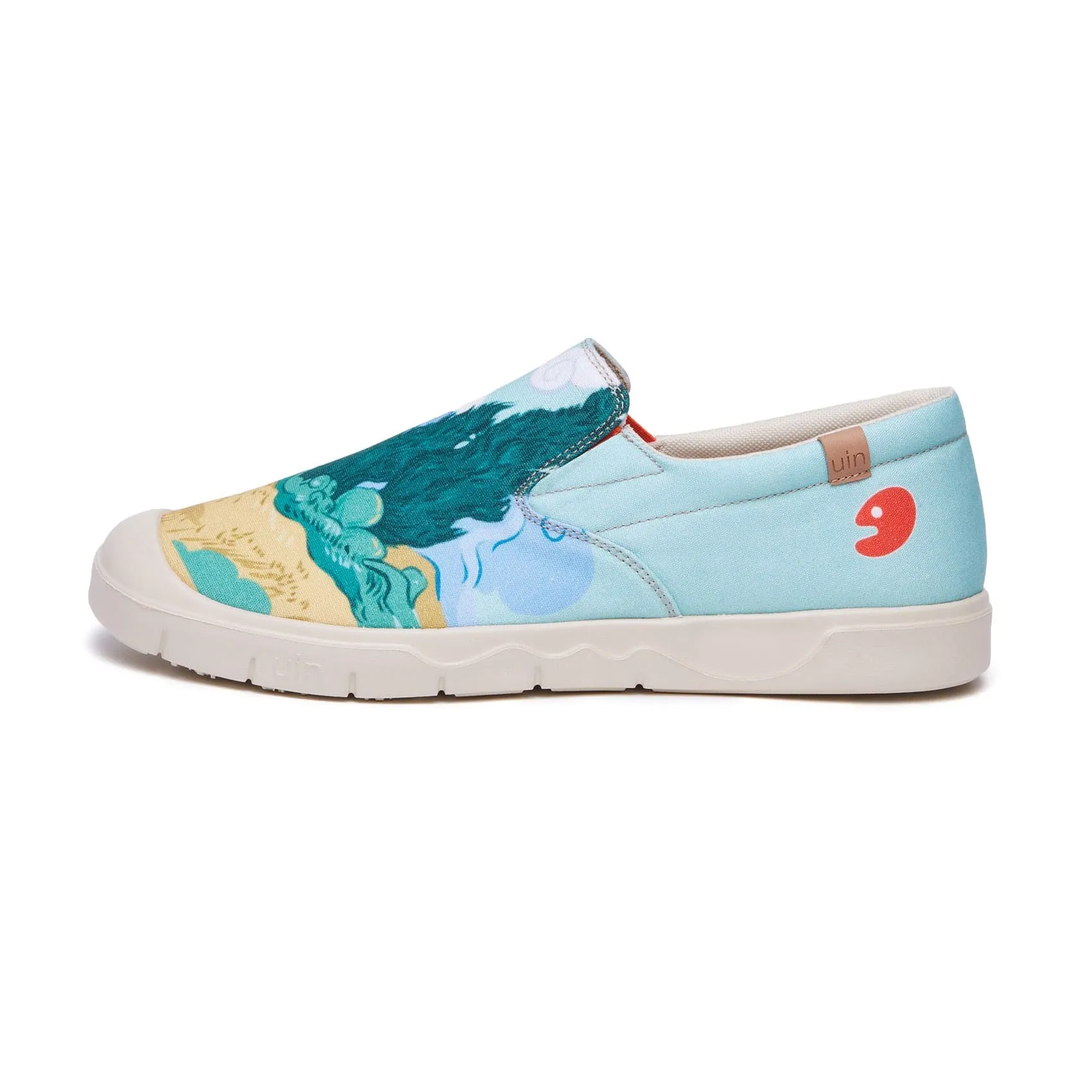 Built In Roller Skate Van Gogh Wheatfield with Cypresses Cadiz Women