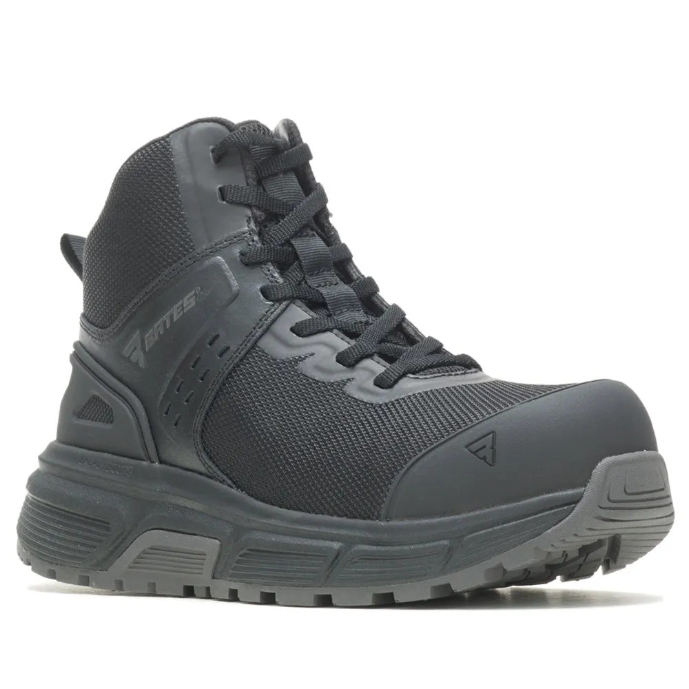 Jumpstart Mid Slip Resistant Composite Toe Work Boots Gray Chelsea Boots