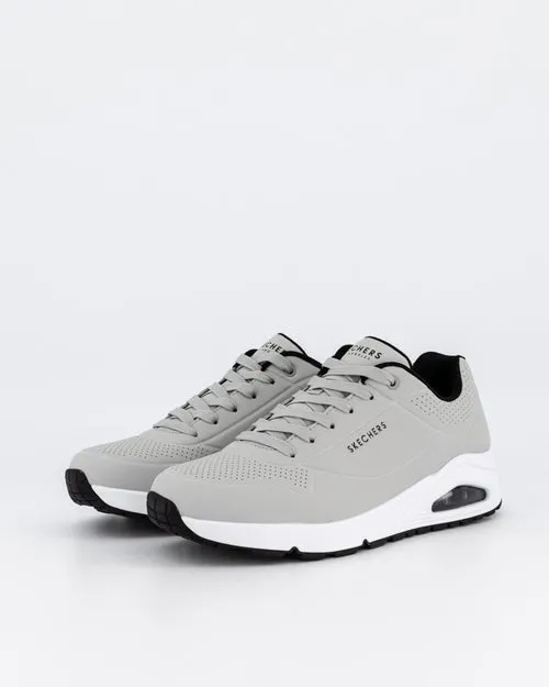 UNO - LIGHT GRAY BLACK Dunham's Basketball Shoes