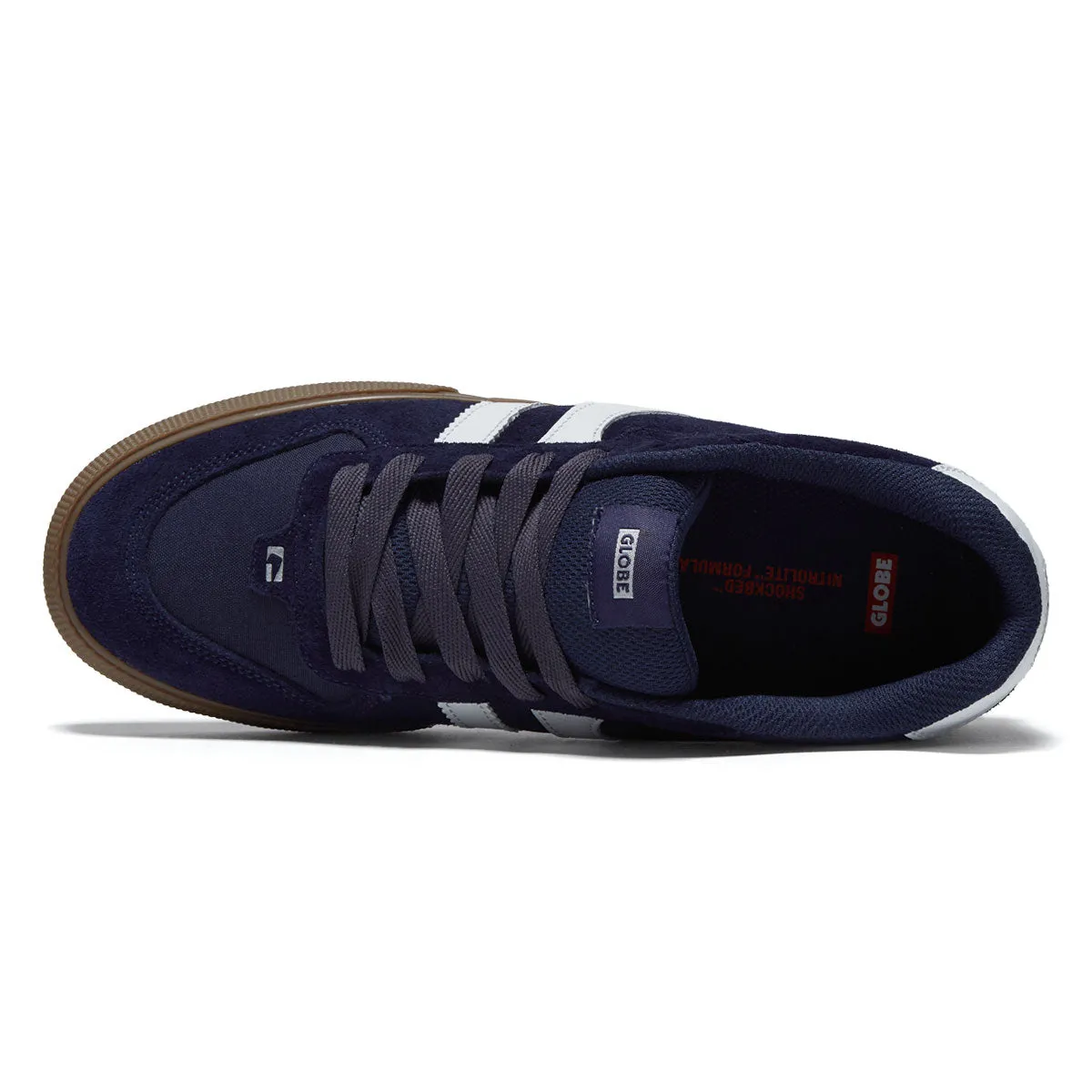 Globe Encore 2 Shoes - Maritime Blue Casual Skate Shoes