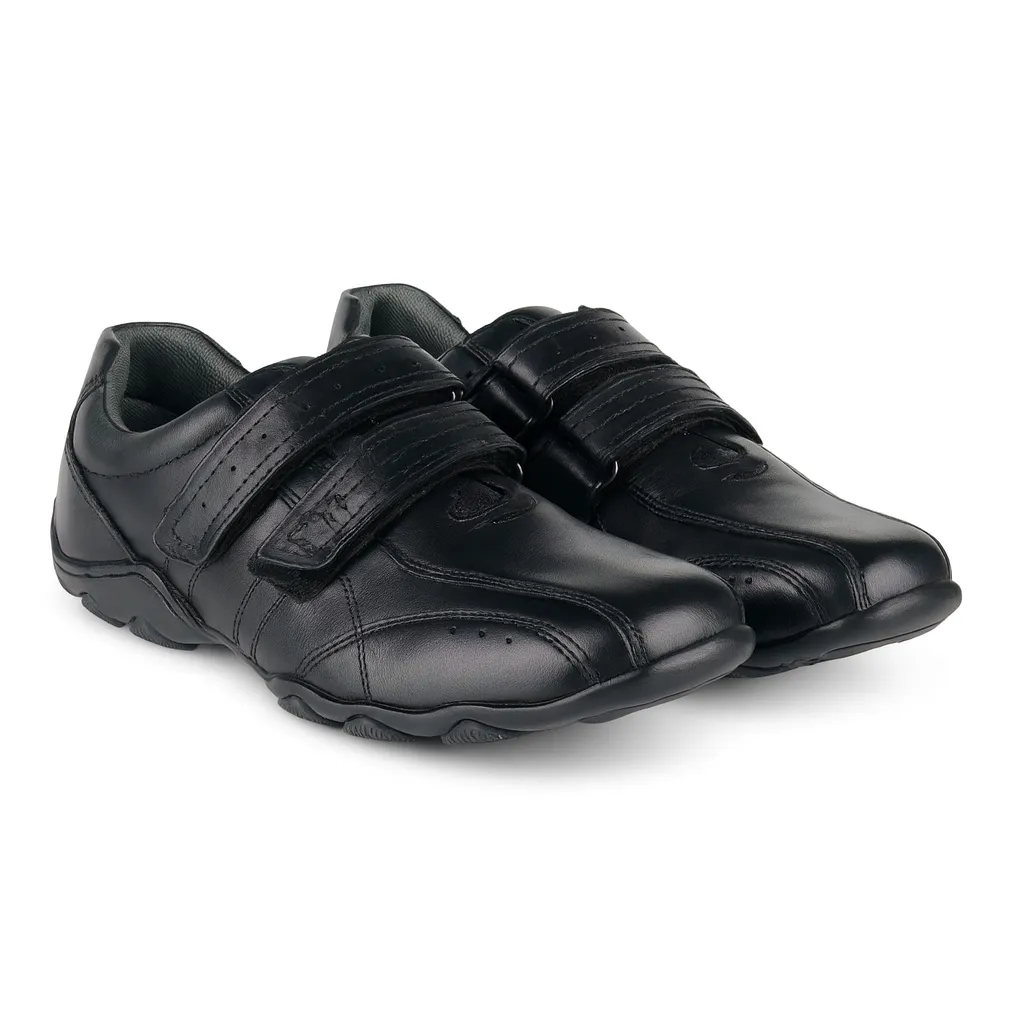 Lavante Trail Running Shoes Ambrose Leather Trainers - Black