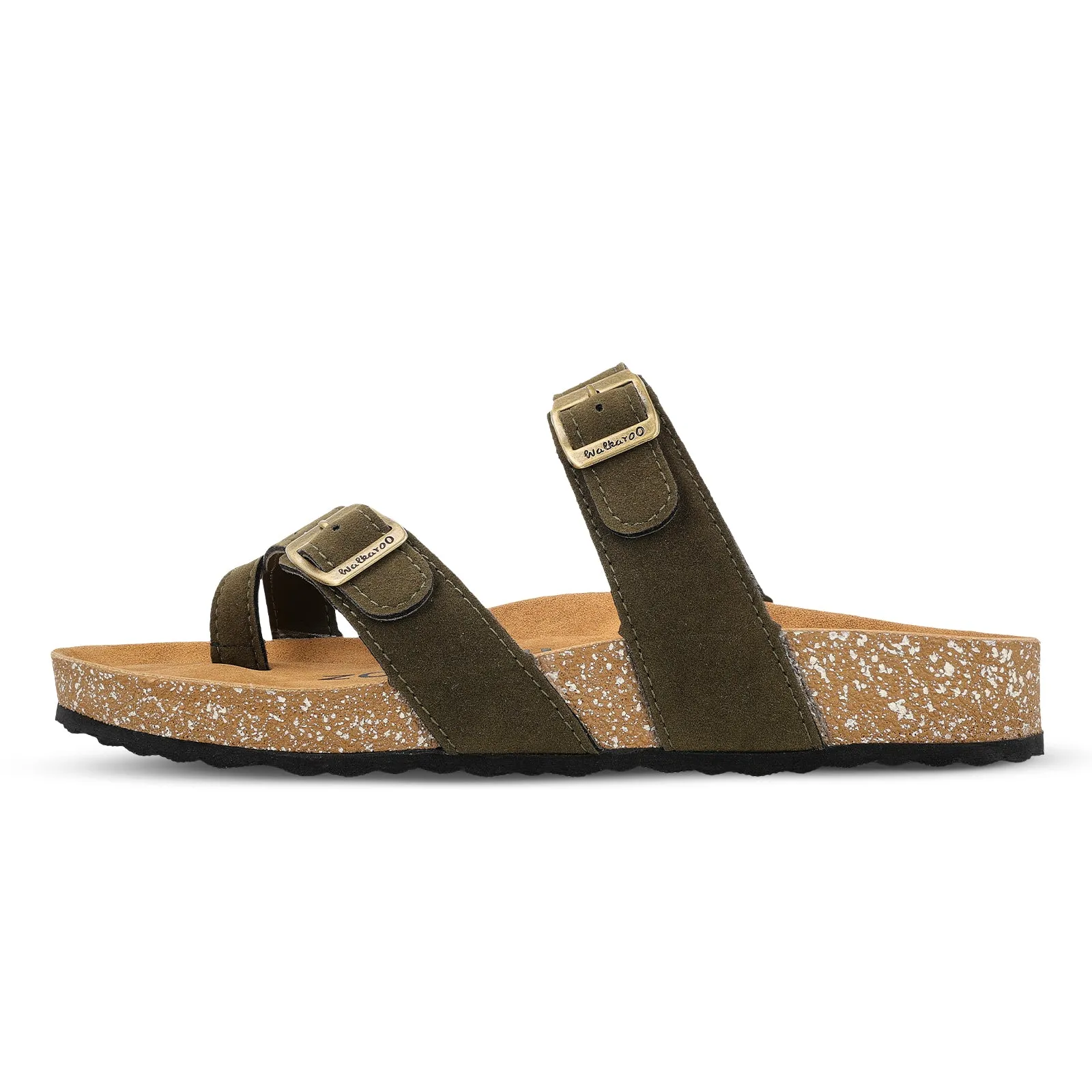 Caribbean Sandals URBANOZ Men's Comfort Sandals - WGE53241 Olive