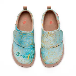 Van Gogh Wheatfield with Cypresses V4 Kid Shoe Business Casual