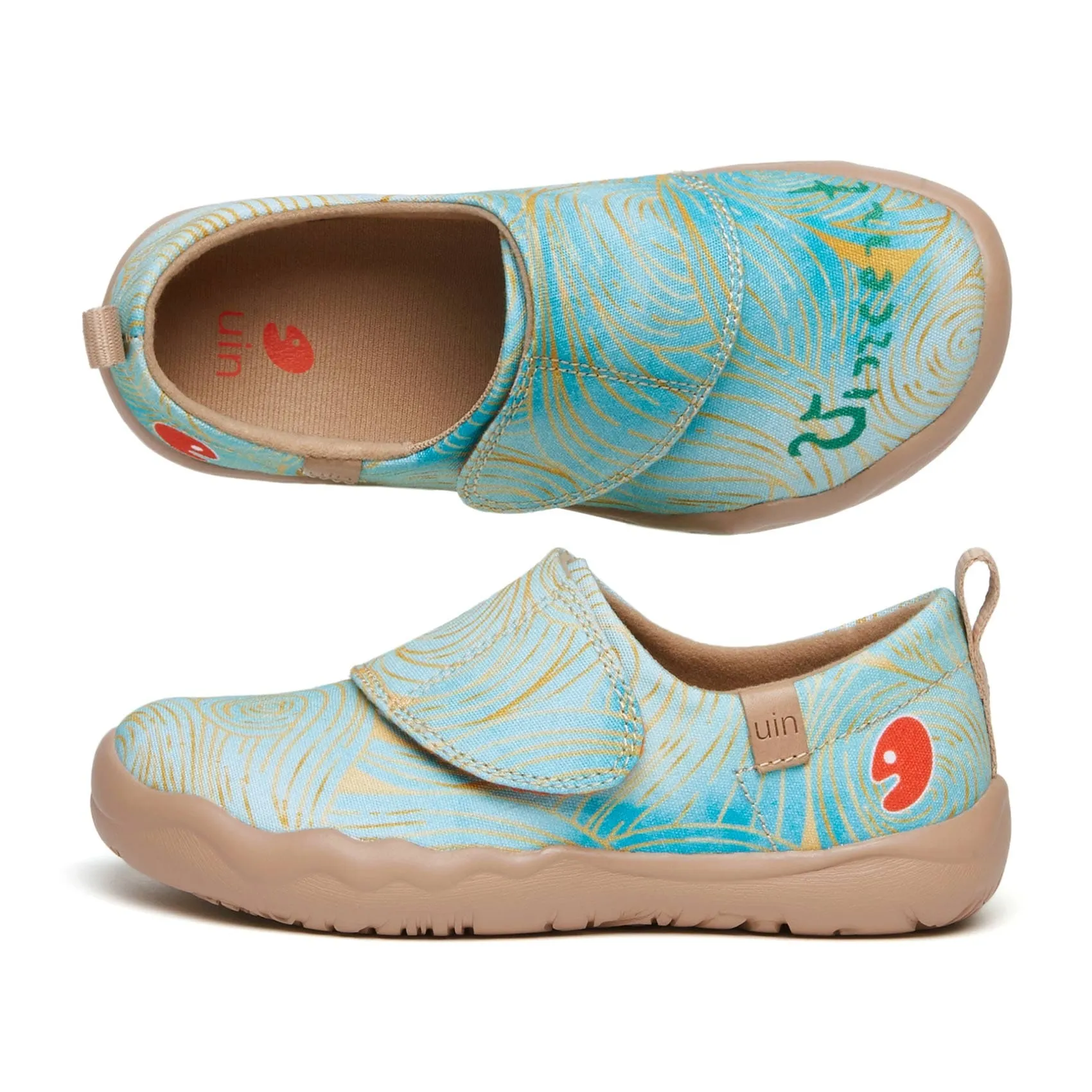 Samba Casual Shoes Van Gogh Wheatfield with Cypresses V4 Kid