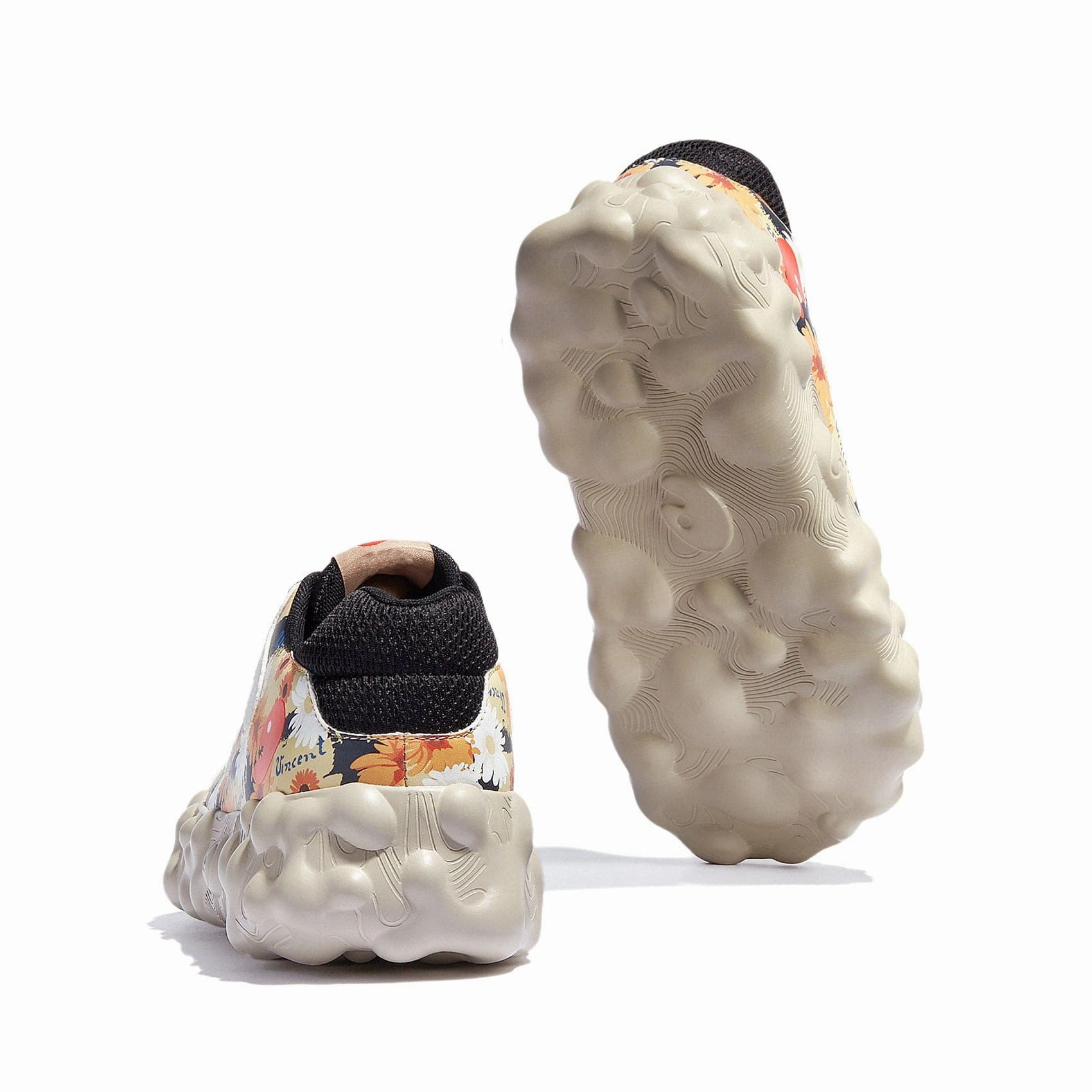 Orange And White Basketball Shoes Van Gogh Sunflowers Figueras I Women