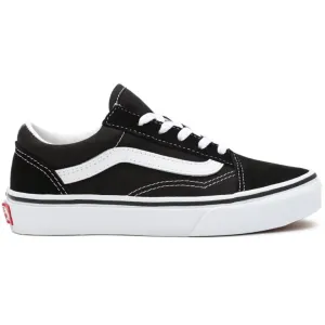 Vans Kid's Old Skool Shoes - Black / True White Casual Shoes To Wear With A Suit