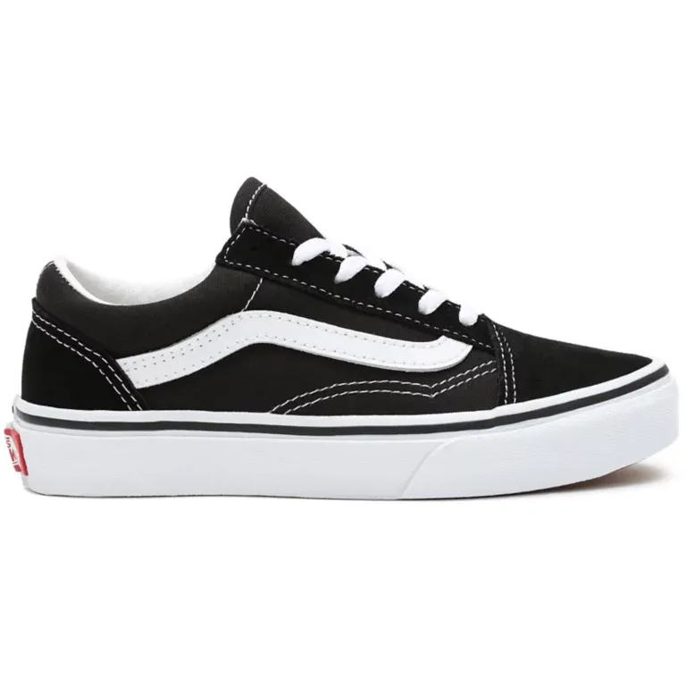 Business Summer Shoes Vans Kid's Old Skool Shoes - Black / True White
