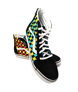 Skate Casual Shoes Vans Kids Uy Sk8-Hi Zip Lifestyle Shoes