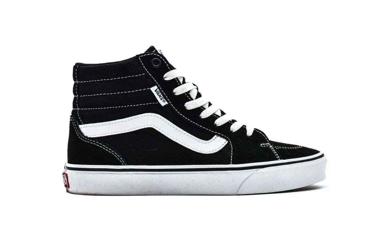Best Running Shoes Casual Wear Vans Men's Filmore High Black/White Shoes