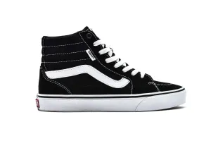 Casual Slingback Shoes Vans Men's Filmore High Black/White Shoes