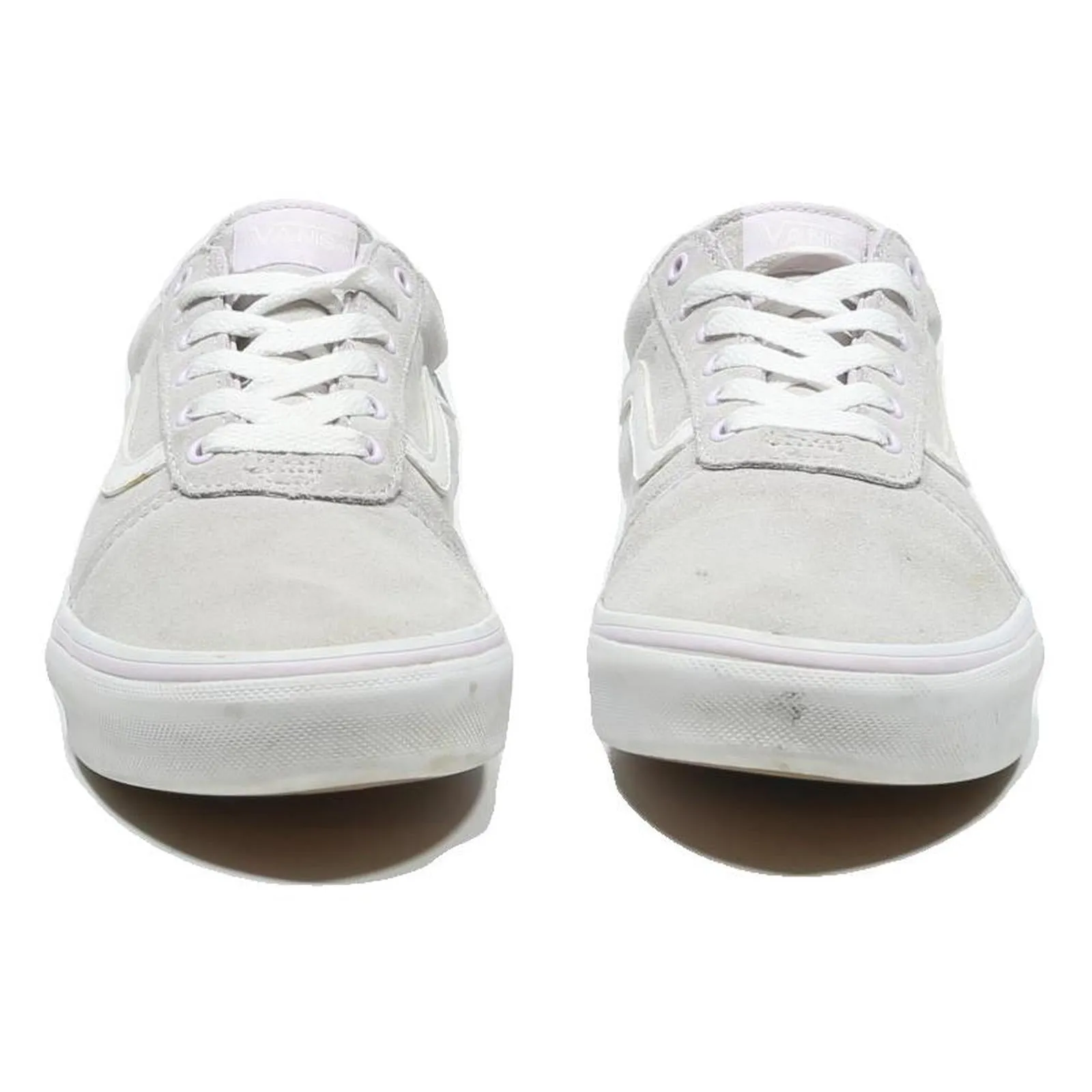 Onitsuka Tiger Traxy Trainer Athletic Shoe VANS Old Skool Girls Low Top Trainers Grey & White Synthetic UK 4.5 Casual Skate