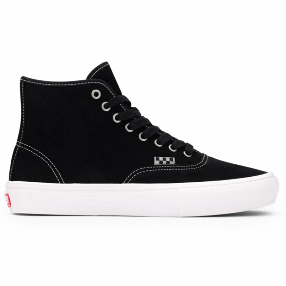 Vans Skate Authentic High Black Suede Shoes Best Quality