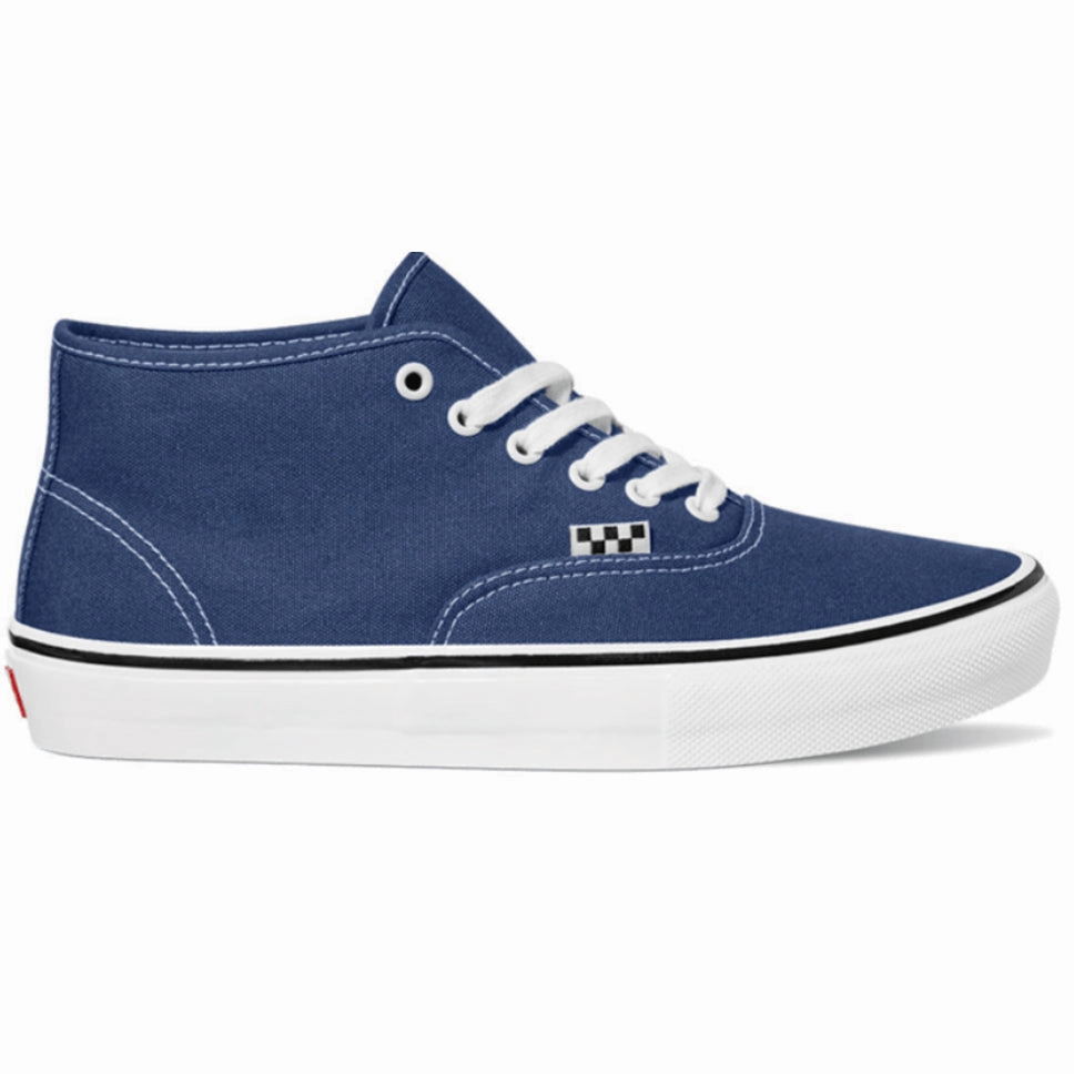 Awesome Skate Vans Skate Authentic Mid Steve Navy Shoes