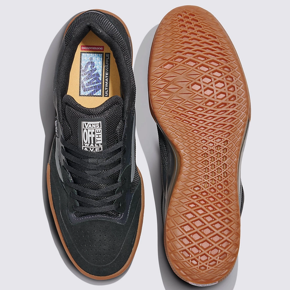Vans Skate AVE 2.0 Black Gum Shoes Skate Shoe Protectors