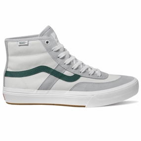 Vans Skate Crockett High Grey Green Shoes Court Legacy Next Nature Sustainable Skate