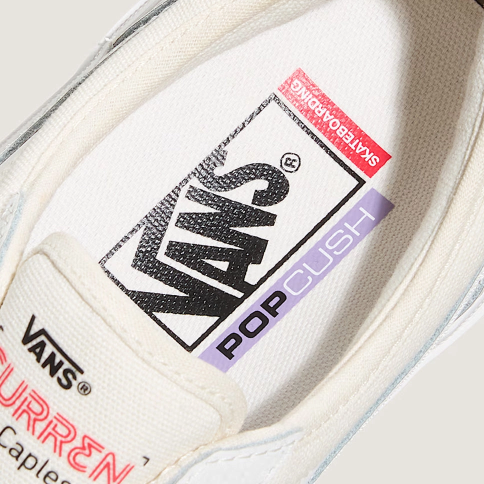 Vans Skate Curren Caples Blanc De Blanc Shoes Lanvin Skate Shoes