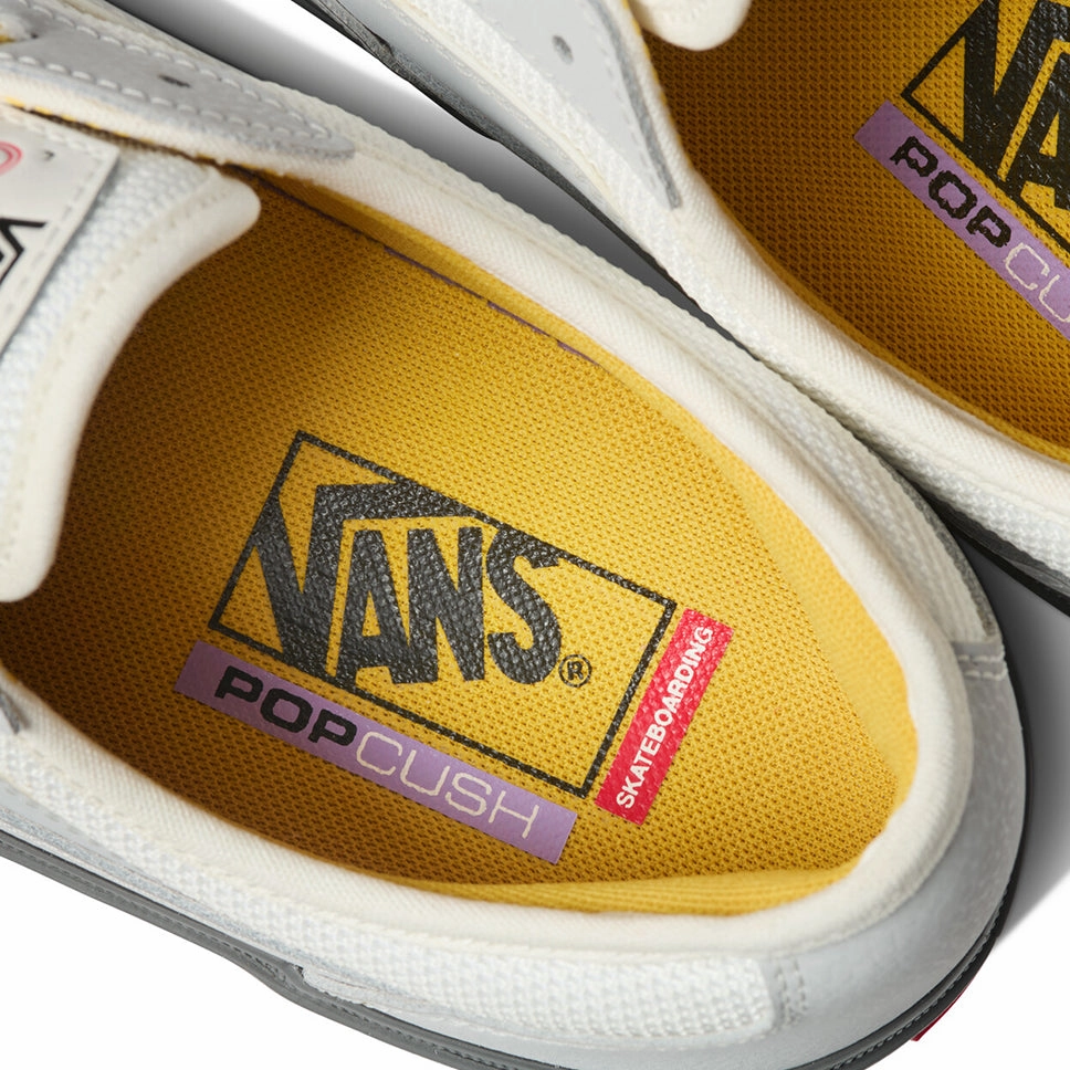 Vans Skate Curren Caples Grey Shoes Green Suede Skate