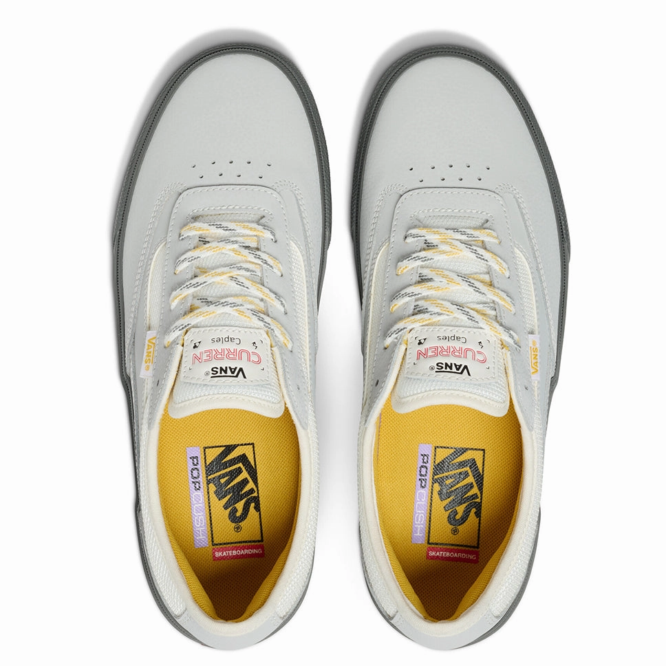 Division Skate Shoes Vans Skate Curren Caples Grey Shoes