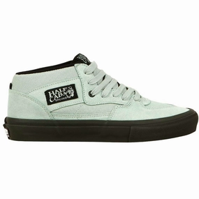 Vans Skate Half Cab Gray Olive Shoes Wide Fitting Skate Shoes