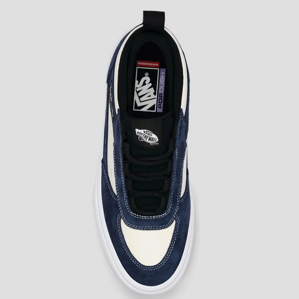 Skate Shoes No Laces Vans Skate Safe Low Navy White Shoes