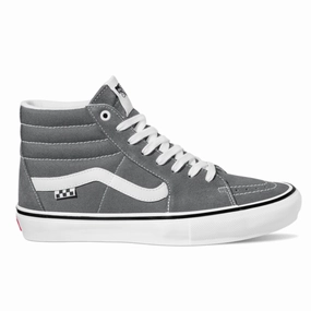 Vans Skate Sk8-Hi Pewter Shoes Circa Skate Shoes Lopez