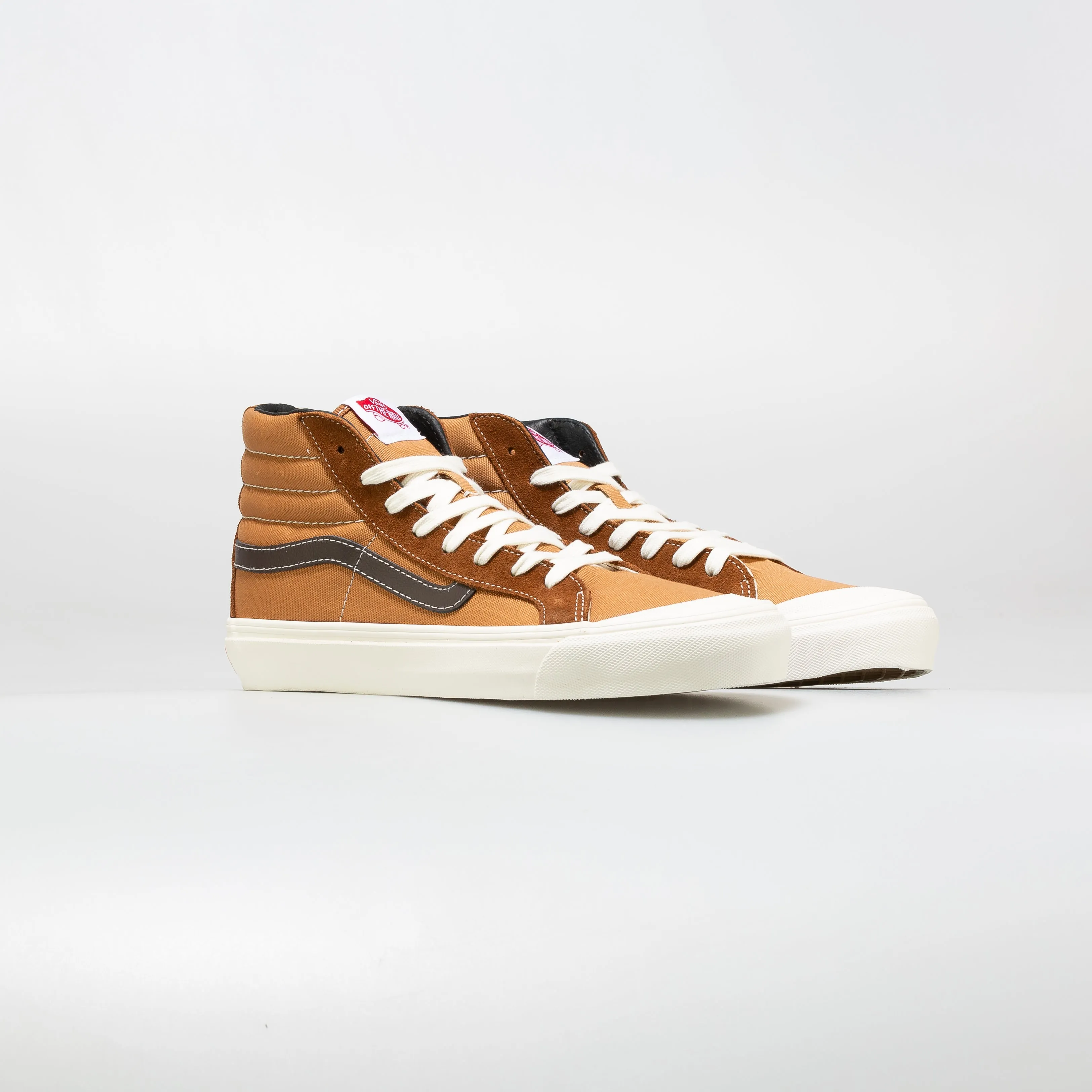Vault OG Style 138 LX Mens Skateboarding Shoe - Brown/Bone Casual Shoe Trends 2025