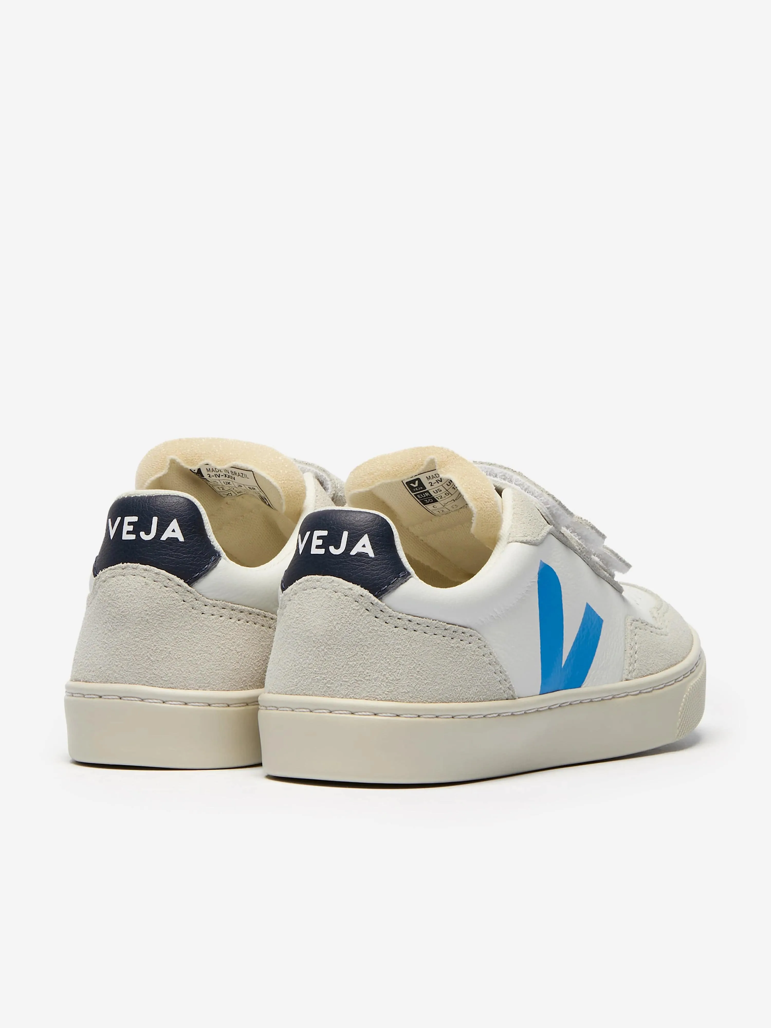 Varsity Compete Tr 3 Training Shoe Veja Kids O.T Leather Small V-90 Trainers in White