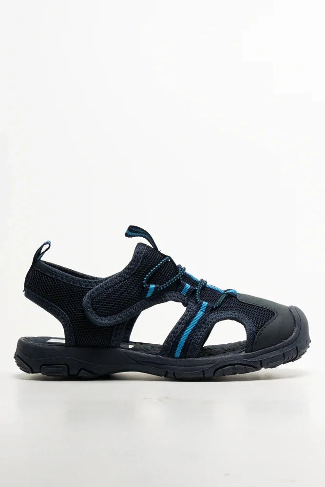 Tomir Trail Running Shoes Velcro Sandals Navy