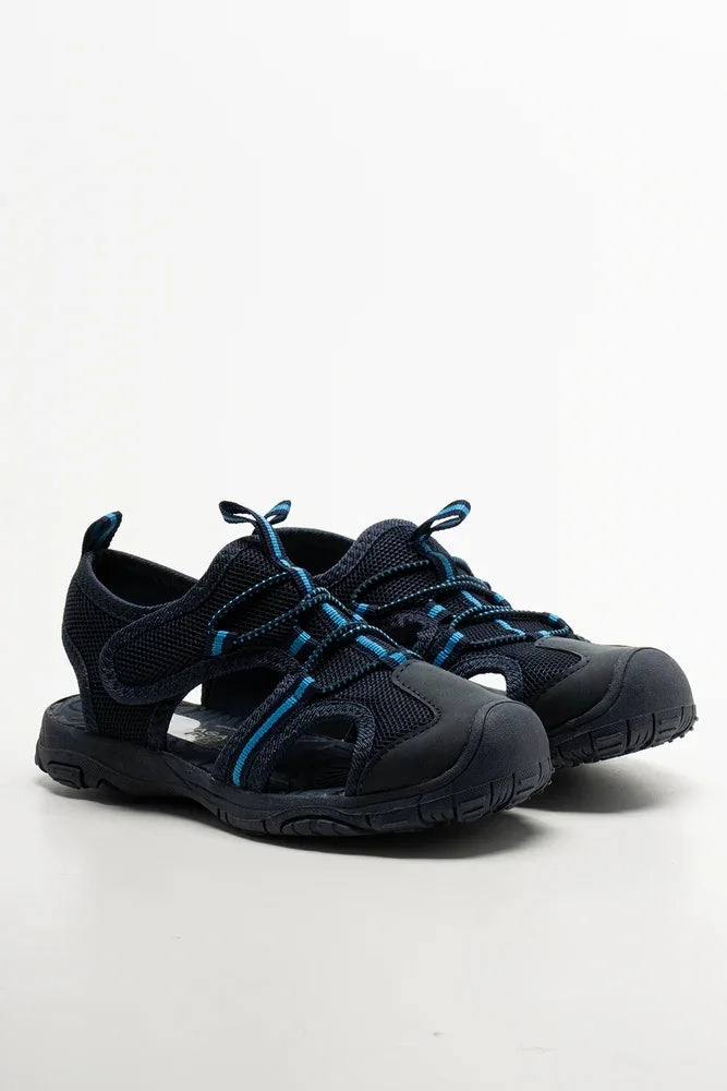 Velcro Sandals Navy Trail Run Shoes Vs Running Shoes