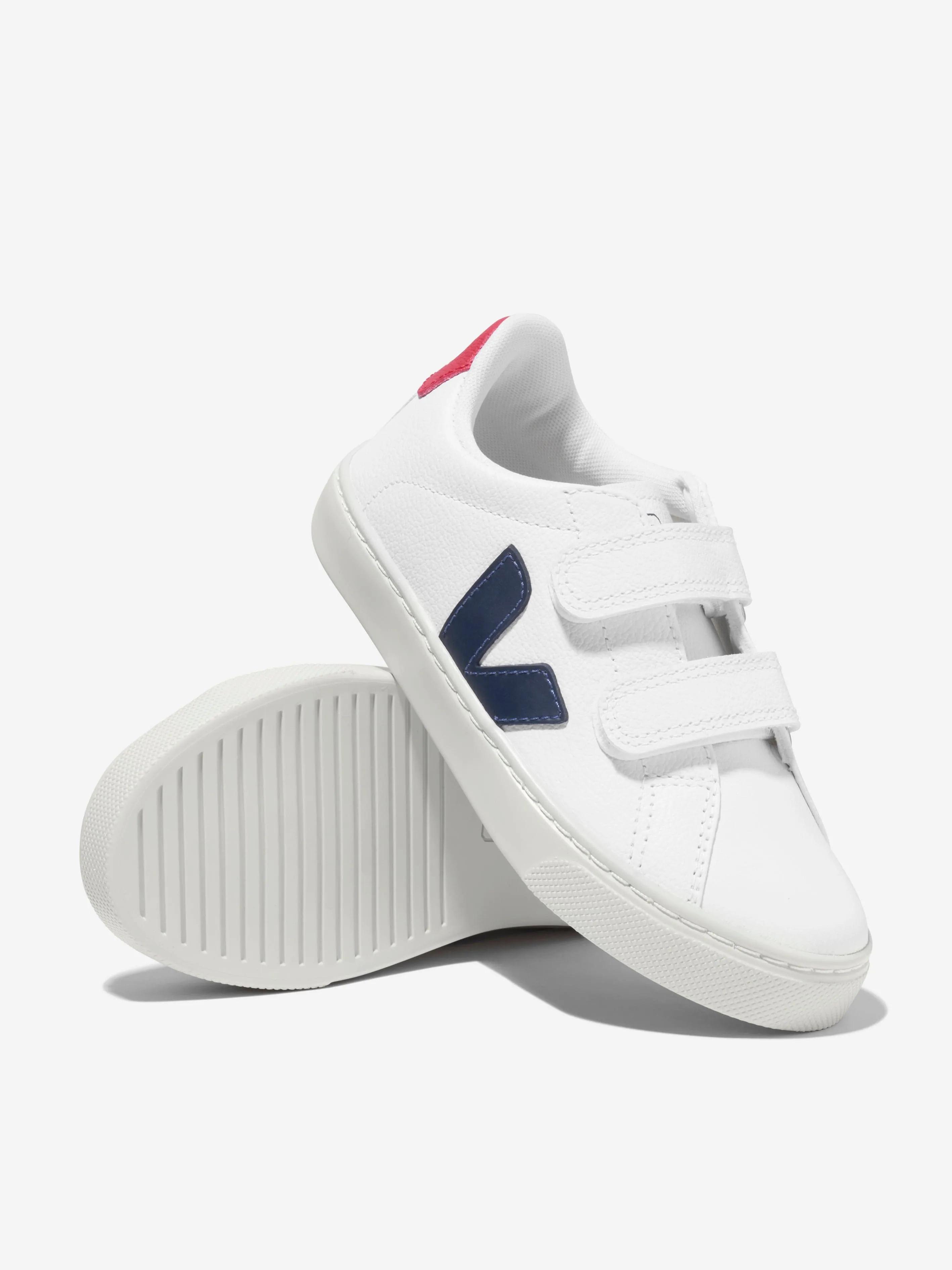 Veja Kids Small Esplar Velcro Trainers in White Ua Charged Commit Tr 3 Training Shoes