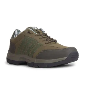 Leap7x Casual Olive Green Lacing Trekking Shoes For Mens COLUMBIA6E By Liberty Nike Air Trainer Shoes