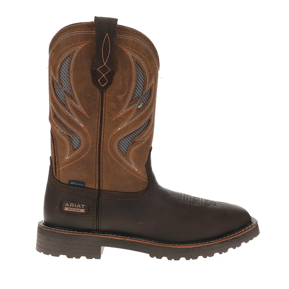 The Shoes 1948 Trailer Activator VentTEK 11 Inch Waterproof Soft Toe Work Boots