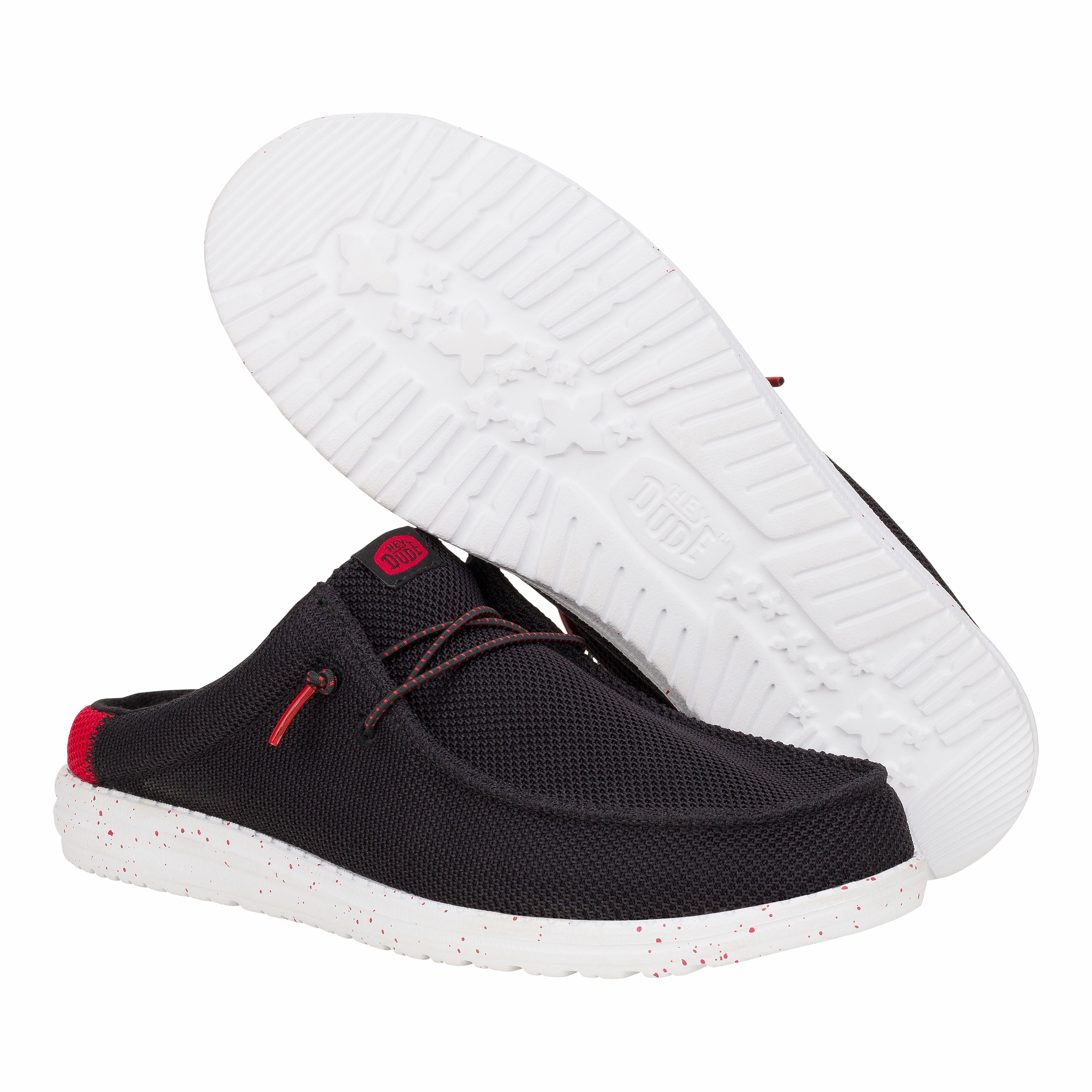 Wally Slip Varsity - Black/Red Pba Basketball Shoes