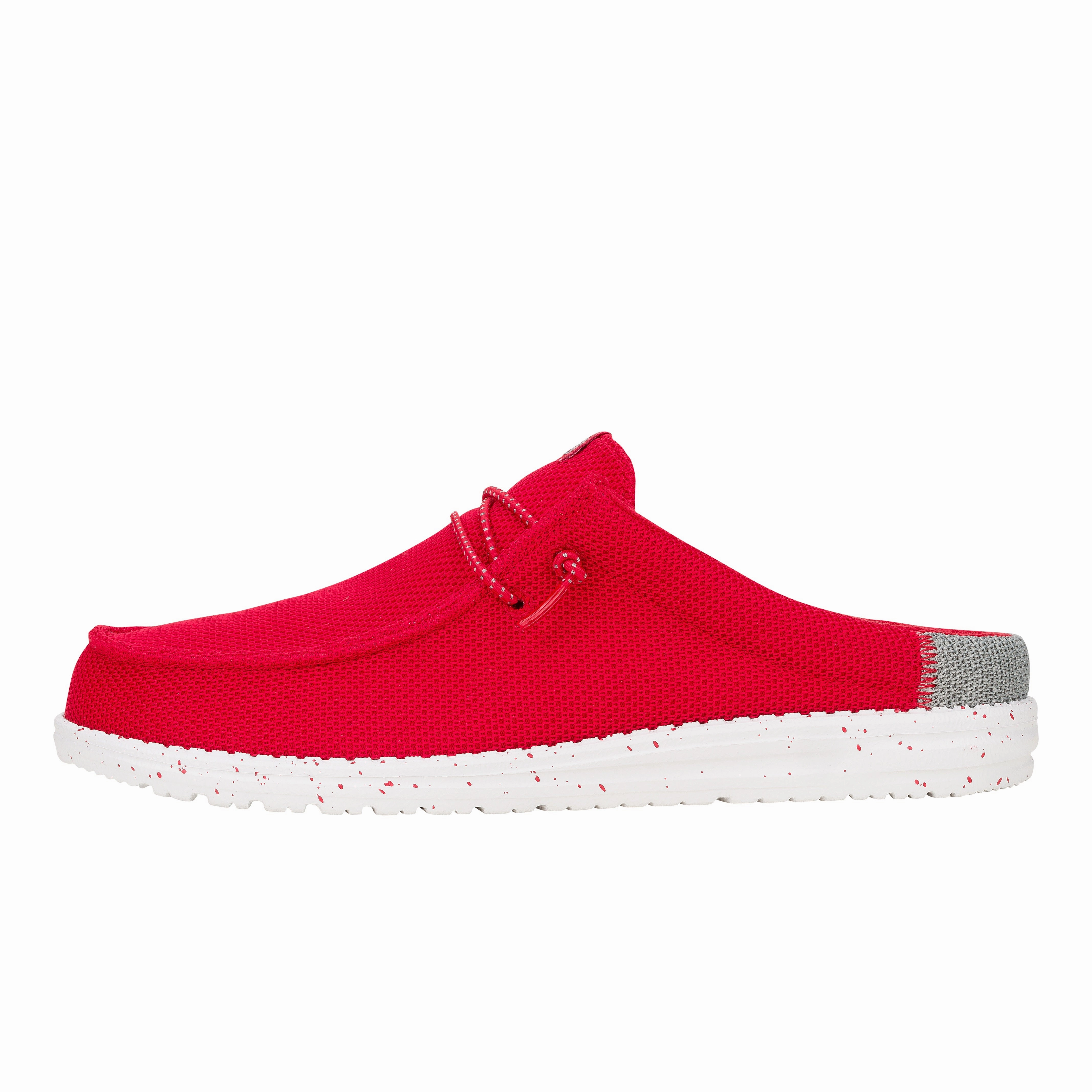 Wally Slip Varsity - Red/Grey Basketball Shoes Low Tops