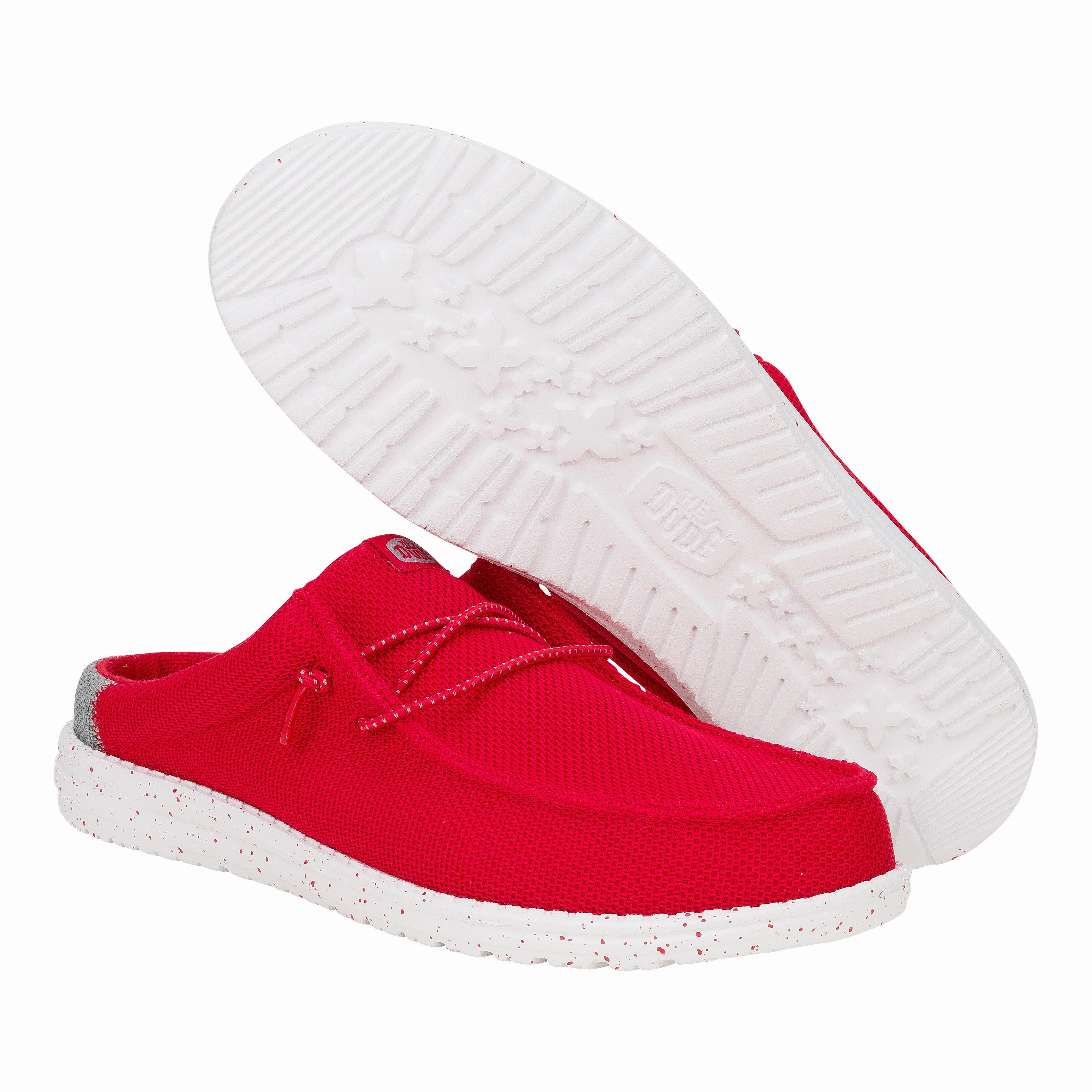 Wally Slip Varsity - Red/Grey Basketball Shoes That Have Good Grip