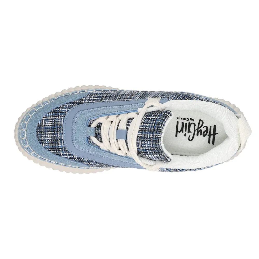 'Corky's' Women's Adventure Sneaker - Blue Horse Bell Boots