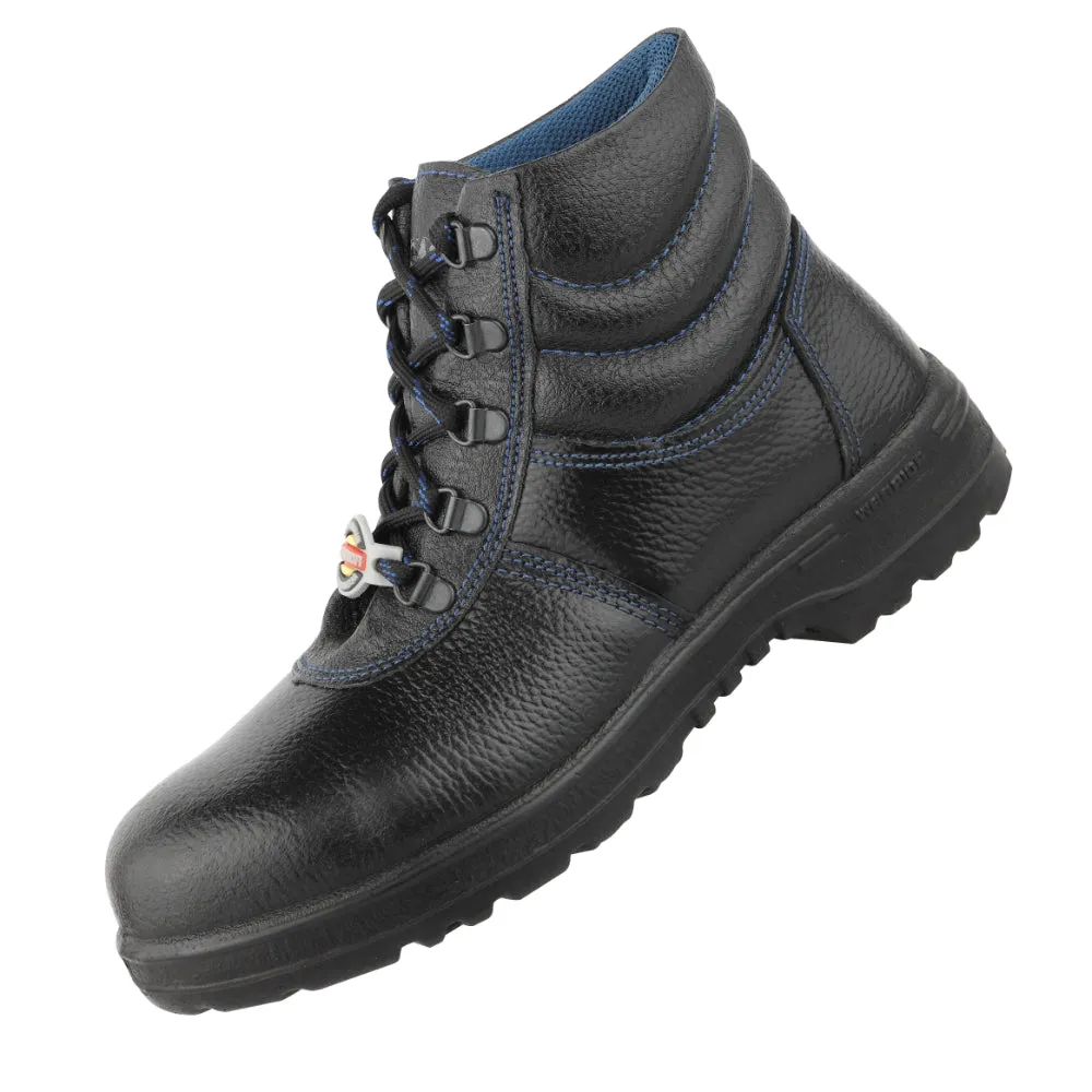 Warrior High Ankle Industrial Safety Boot for Men 98-02 By Liberty Keen Slip On Boots