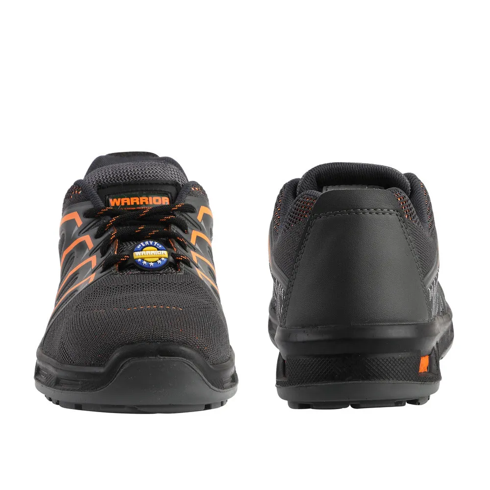 Warrior Orange Fiber Glass Toe Industrial Safety Shoes for Men 3004-28 By Liberty Hoka Walking Boots