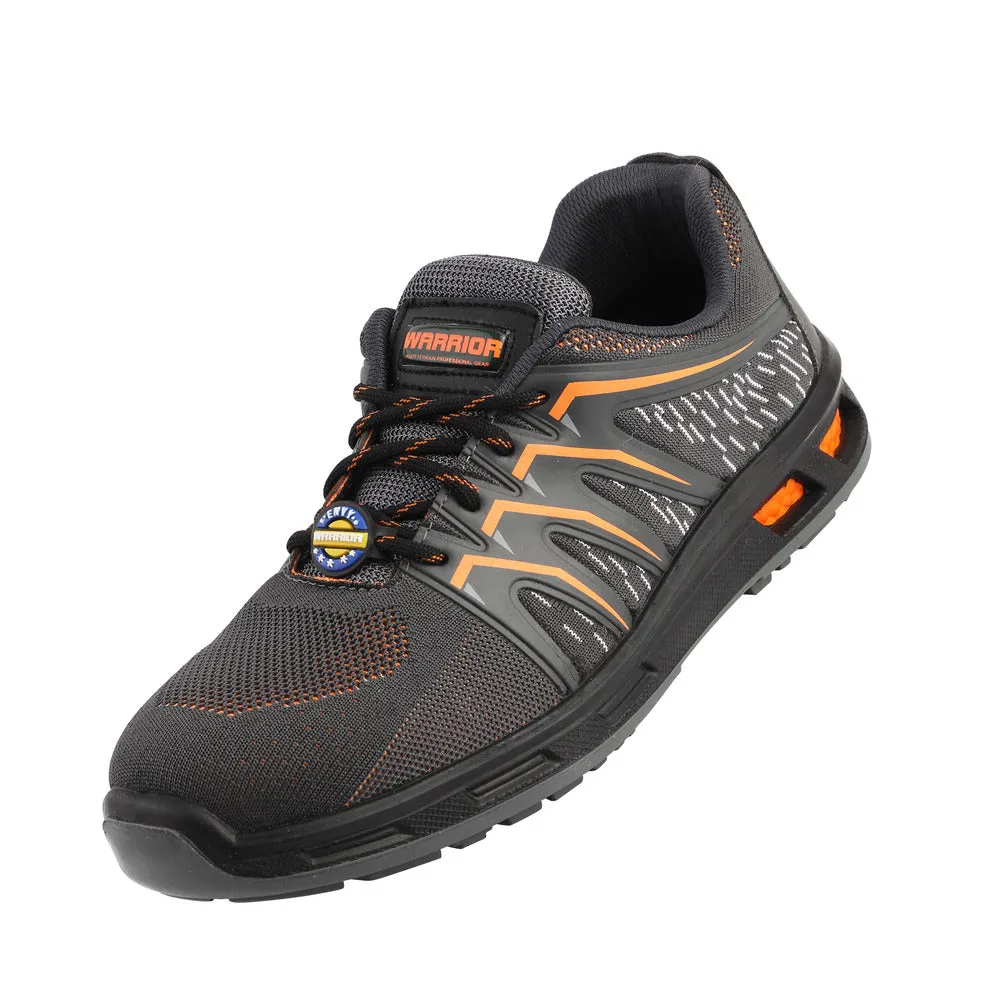 Warrior Orange Fiber Glass Toe Industrial Safety Shoes for Men 3004-28 By Liberty Western Horseback Riding Boots