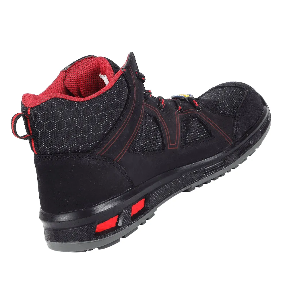 Warrior Red Fiber Glass Toe Industrial Safety Boots for Men ENVY NEPTUNE BOOT By Liberty Snow Boots Wide Width