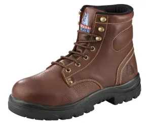 'Steel Blue' Men's 6" Argyle EH Steel Toe - Brown / Oak Gloss Hunter Rain Boots